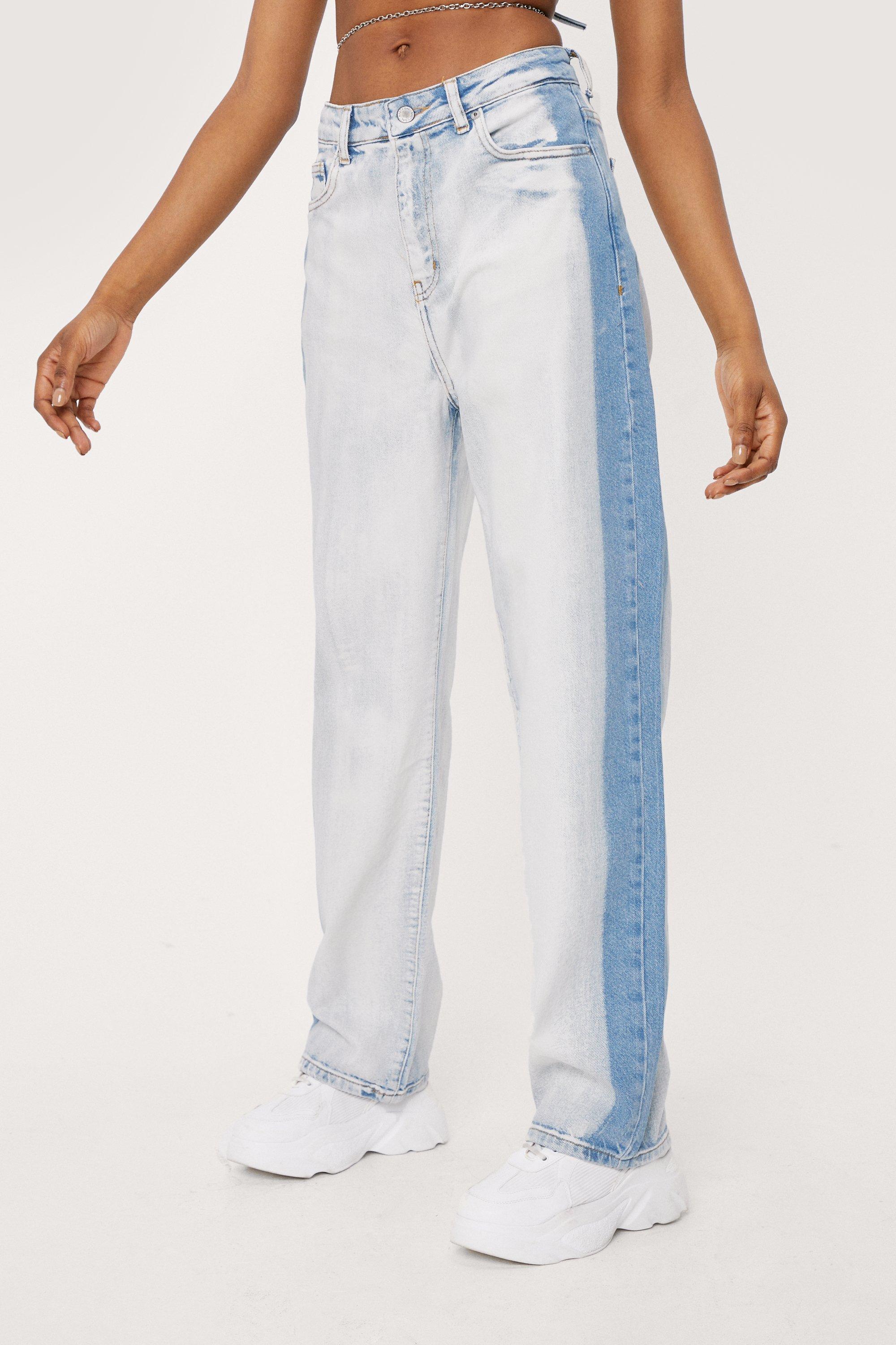 Nasty gal store two tone jeans